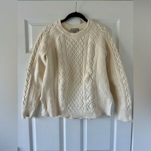J. Crew Cable-knit Sweater Size XS